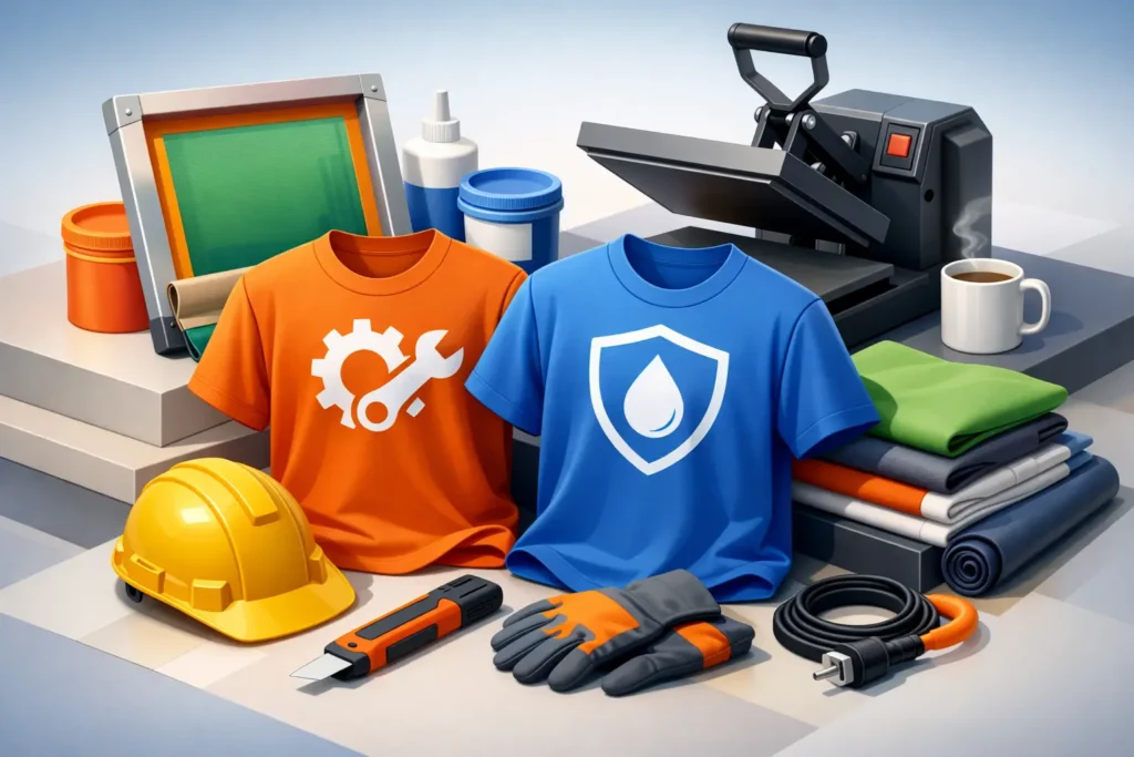 Custom Screen Printed T Shirts That Work Hard
