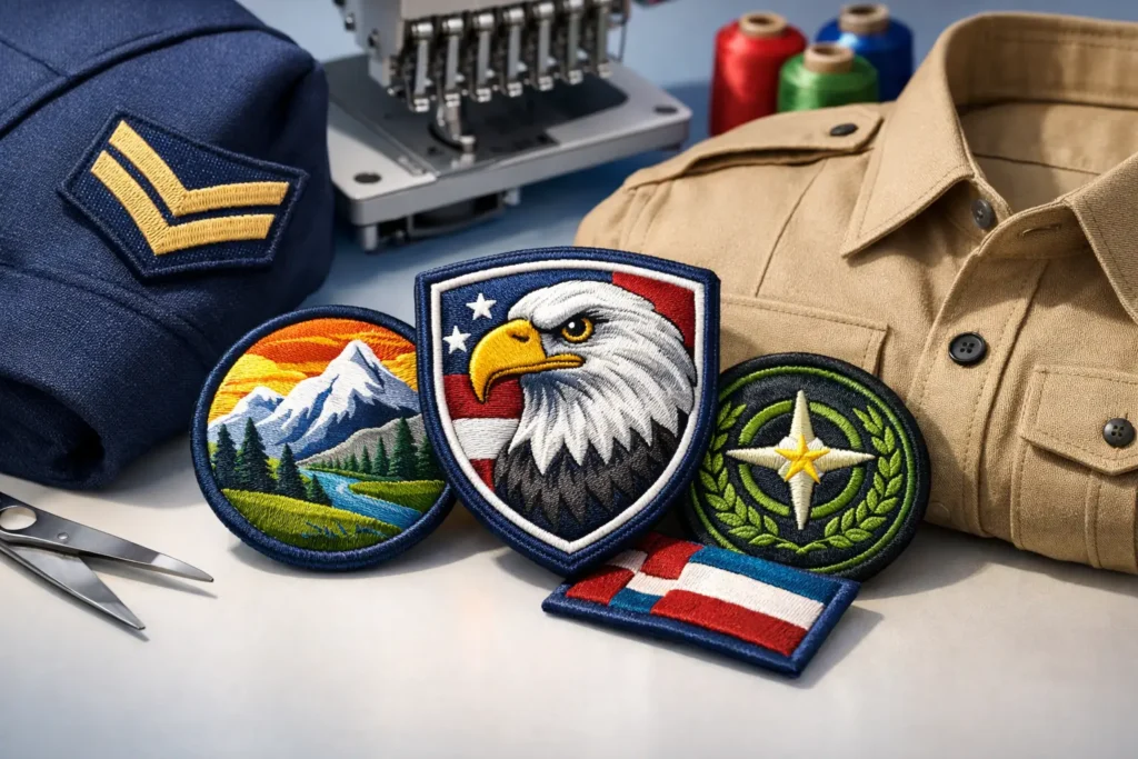 Embroidered Patches for Uniforms That Last